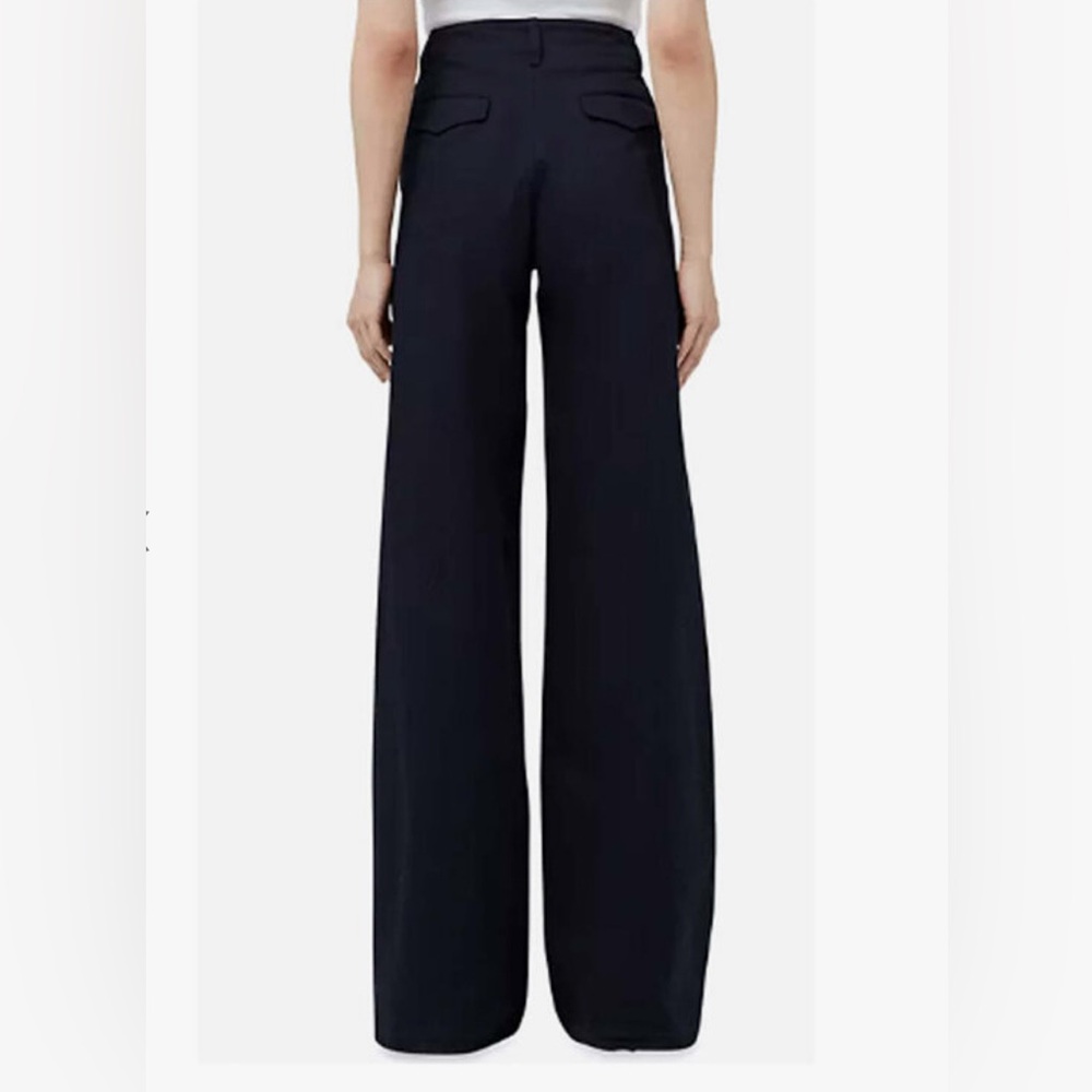 rag & bone Salute Navy Sofie wide leg chino pants Size 00